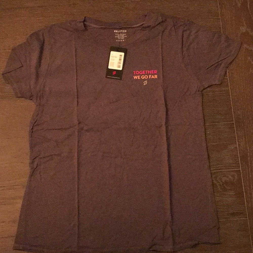 NWT Peloton Heather Gray Tshirt Large